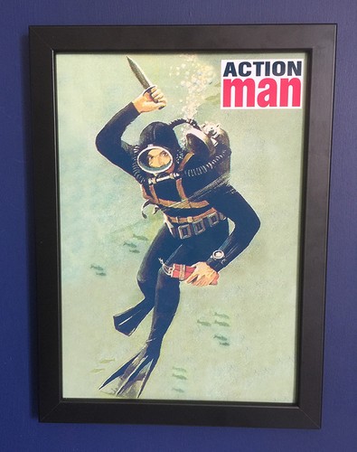 Action man marinaio blu navy - action,