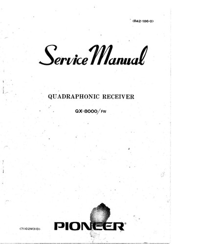 Manuale servizio per - servizio,