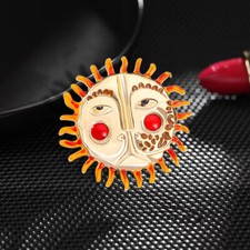 Spilla distintivo spilla sole