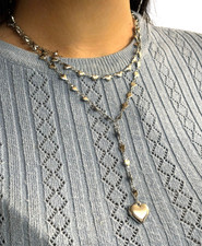 Collana donna doppio giro