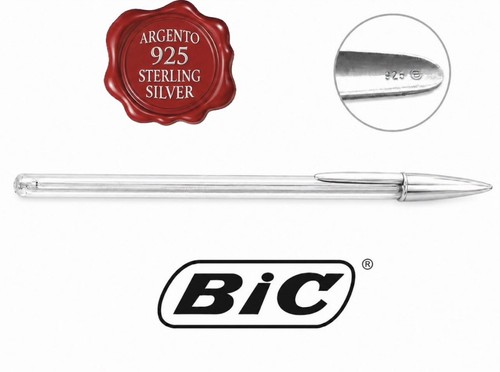 Bic penna cristal - cristal, silver