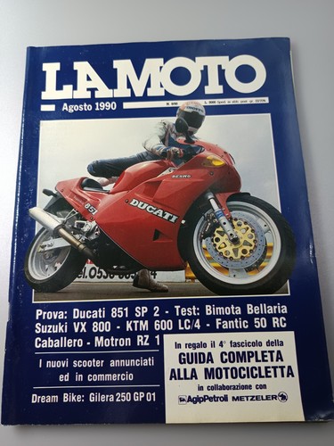 Moto 1990 rivista magazine - la,