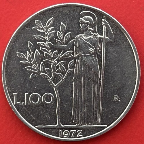 100 lire moneta - 1972, •