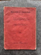 Biological Drawings With Notes by Maud Jepson (Part 1) ex-school books 1938/9
