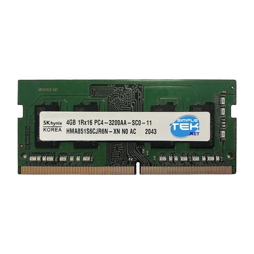Hynix hma851s6cjr6n 4gb - hma851s6cjr6n-xn,