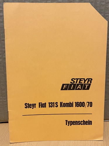 Typenschein certificato - typenschein,