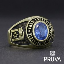 ANELLO MASSONICO PLACCATO ORO