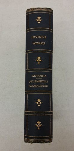 Antique book irving works - book:,