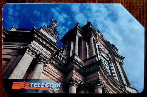Scheda telefonica telecom - scheda,