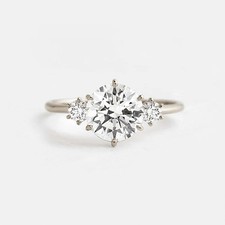 Anello esclusivo oro bianco 18