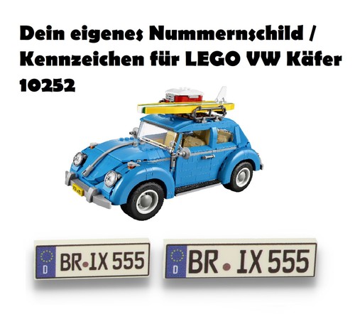 Lego targa - lego, per