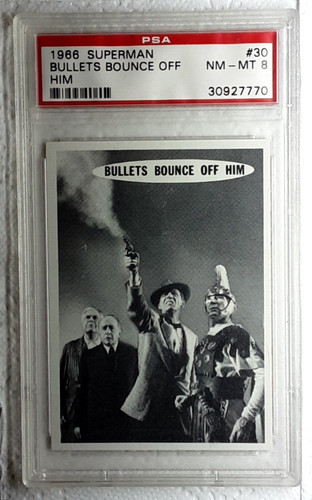 1966 superman card - 1966, bullets