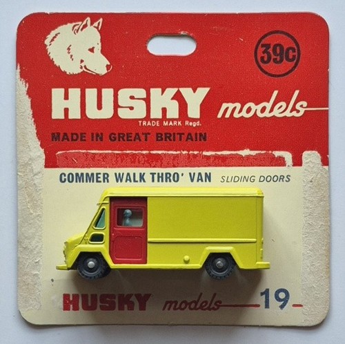 1965 husky commer walk - husky,