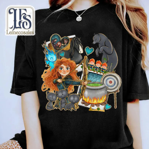 Camicia disney merida - camicia,