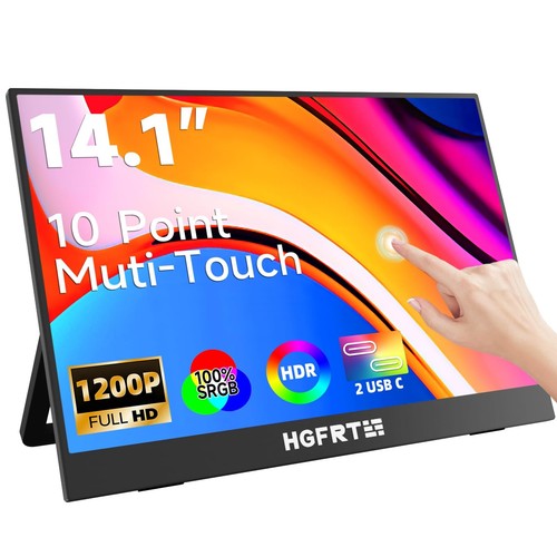 Hgfrtee monitor portatile - hgfrtee,