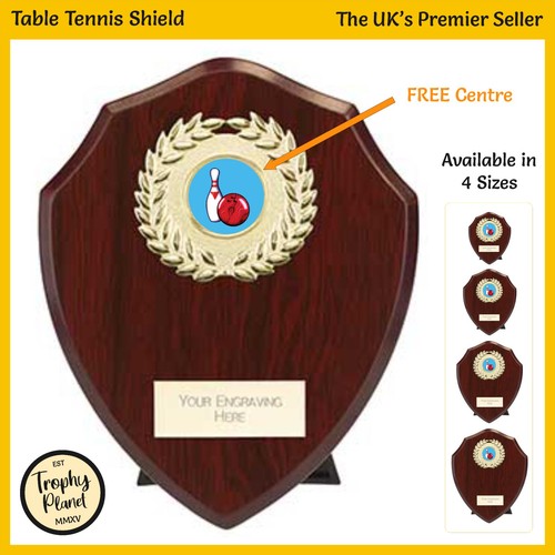 Trofeo scudo bowling - trofeo,