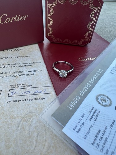 Anello fidanzamento cartier - anello,