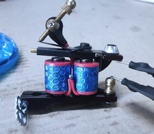 Kit Tatuaggi Macchina bobina pedale alimentatore variabile tattoo professionale