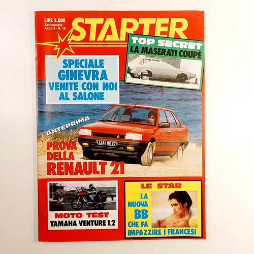 Starter 1986 speciale - starter,