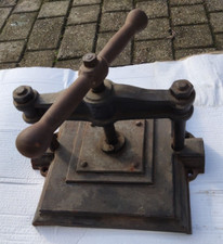 Torchio rilegatura libri, pressa fiori,  in Ghisa, inizi '900