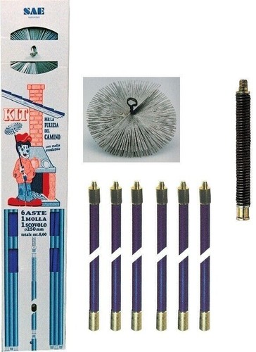 Kit spazzacamino con - spazzacamino,