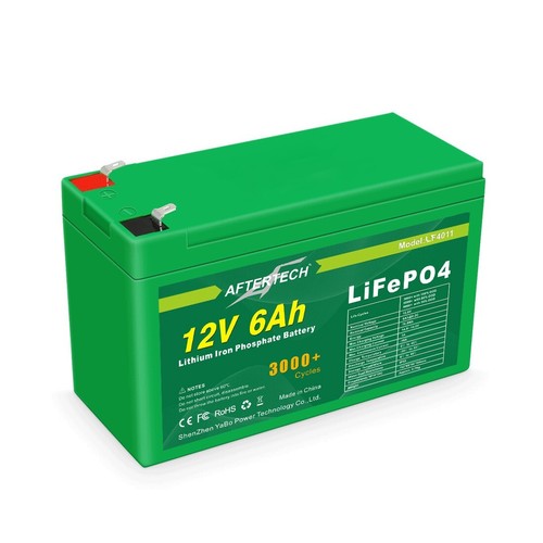 12v 6ah lifepo4 - 6ah, pacco