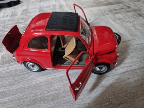 Vintage bburago fiat 500 16 - fiat,