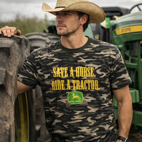 John deere save horse - john,