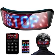 Display Casco Led Rgb Luce di