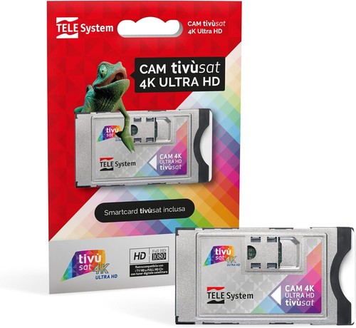 Tele system cam tivùsat - tivùsat, 4k