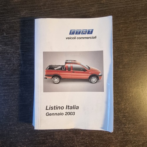 Fiat listino veicoli - listino,