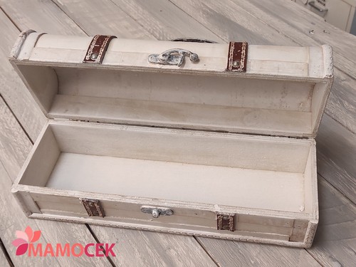 Portabottiglie legno bianco - portabottiglie,