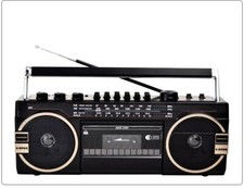 RADIO STEREO CASSETTE LETTORE MUSICASSETTE REGISTRATORE USB SD BLUETOOH