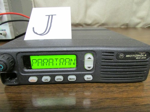 Motorola mcs 2000 radio - j,