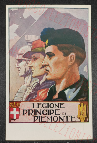 Cartolina 245 legione - cartolina,