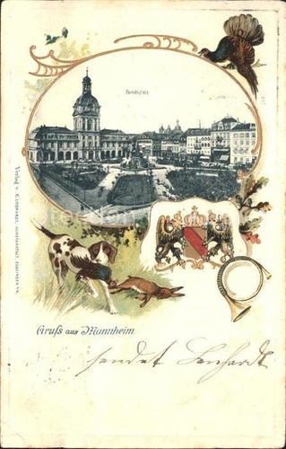 Mannheim paradeplatz - mannheim,