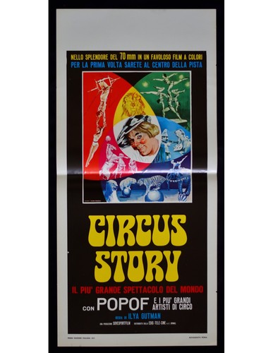 Locandina circus story circo - locandina,