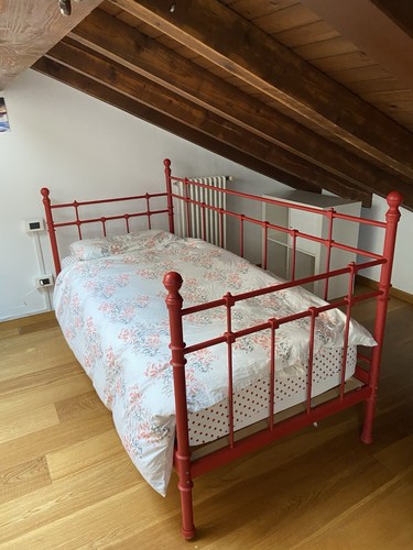 Letto singolo ferro battuto - letto,
