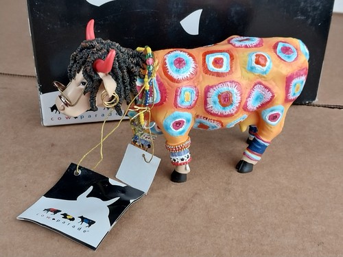 Cow parade miss hippie - hippie, 7764