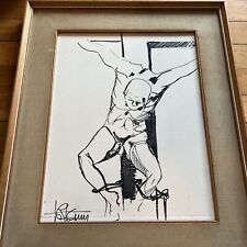 Quadro Su Tela  Tore Canu 33•42cm Pittore Sardo