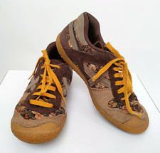 Sneakers Munich rare Scarpe Special Edition fiori Giallo/Marron vintage n.35-58N