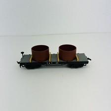 Vagone treno merci piatto