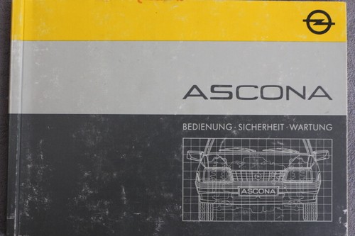Opel ascona manuale - manuale, e