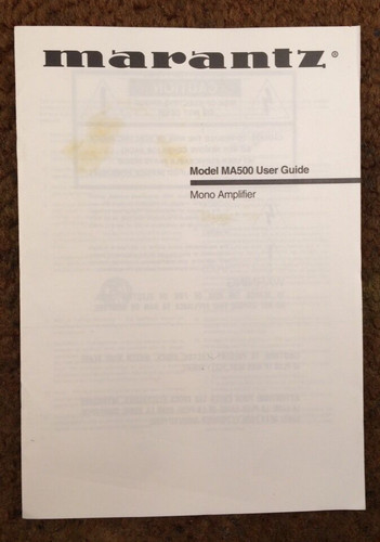 Marantz ma500 amplificatore - ma500,