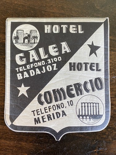 Etichetta bagaglio vintage