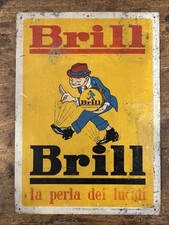 Insegna Targa Brill Lamierino