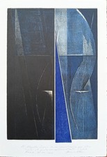 Bruno Aller - Acquaforte originale con rilievo calcografico firmata