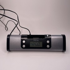 iHome Modello iH16 iPod Docking Station Sveglia Impianto Stereo con Cavo ~ Testato