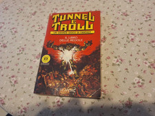Tunnel e Troll Librogame Mondadori Il Libro delle regole Fantasy raro!