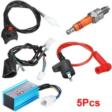 5Pcs CDI Faisceau Câblage l'Interrupteur Bobine Pour Moto Pit Dirt Bike 50-150cc